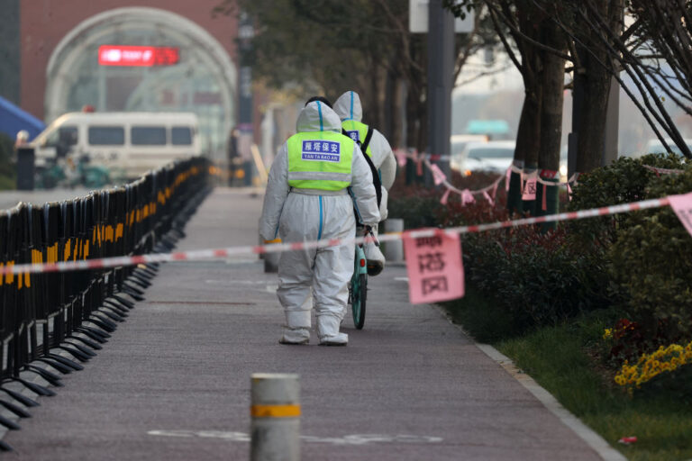 Xi'an Covid joven 29 años murió congelada