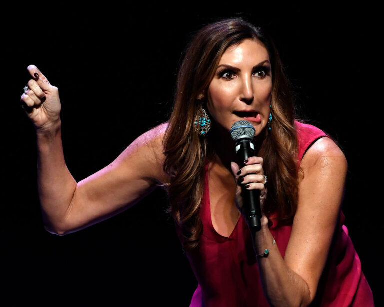 La comediante Heather McDonald se desploma