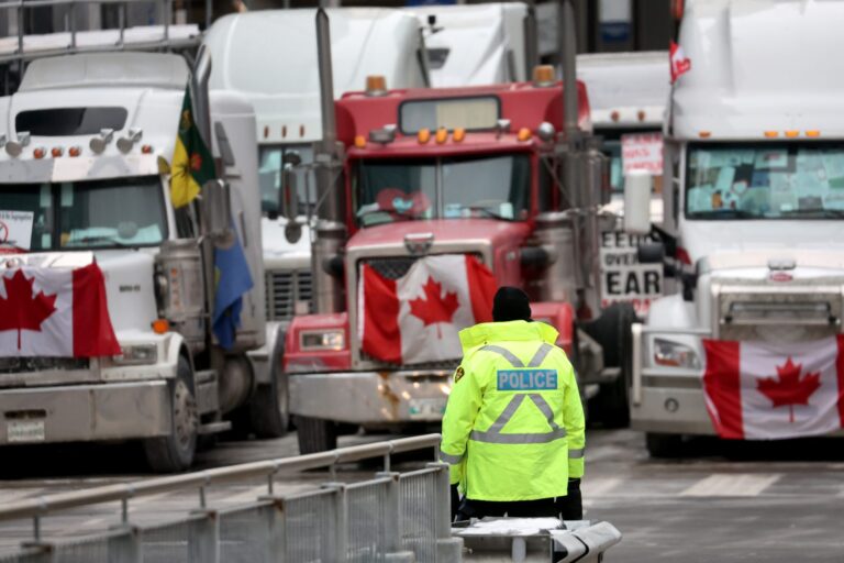Trudeau Ley de Emergencias convoy de la Libertad