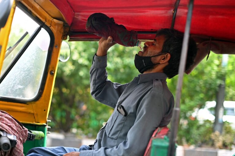 Ola de calor India continúa