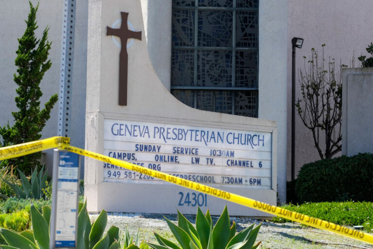 Tiroteo iglesia california