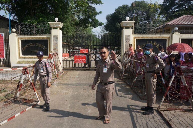 Myanmar ejecuciones presos políticos