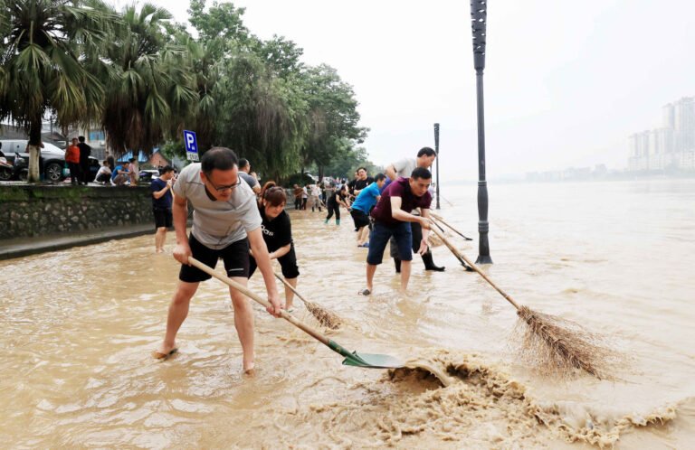 China lluvias torrenciales inundaciones