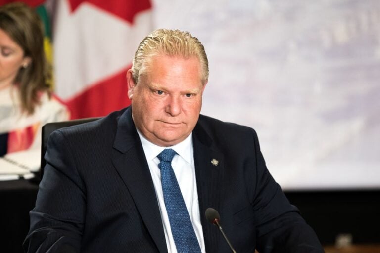 Doug Ford Ontario Canadá