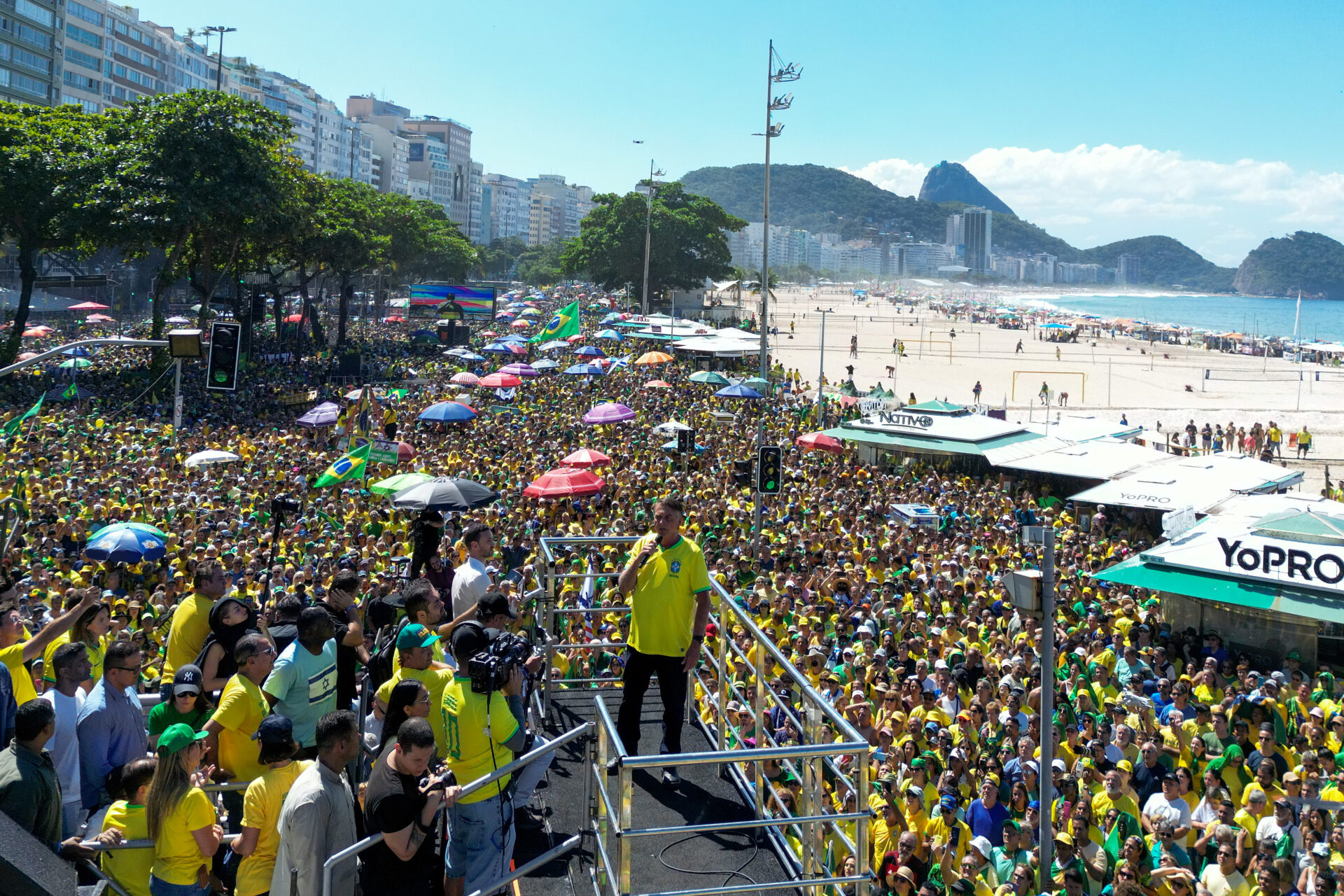 Masiva manifestación en Río de Janeiro en repudio a la censura y persecución política de Lula | Mundo Libre Diario