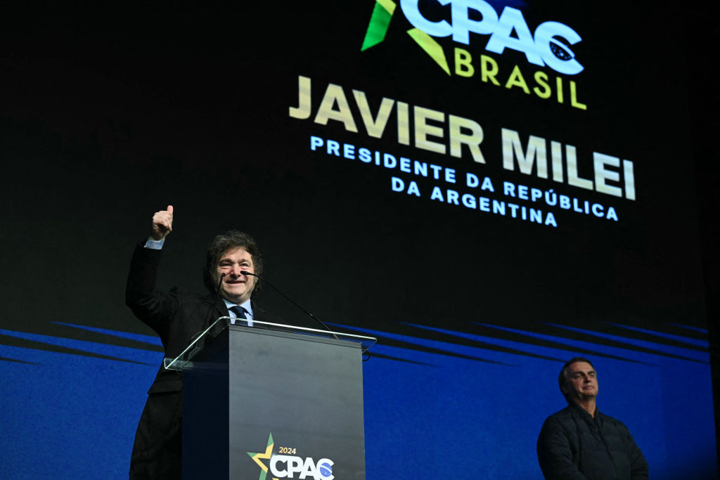 Milei En CPAC De Brasil Defendió A Bolsonaro De La Persecución Judicial ...